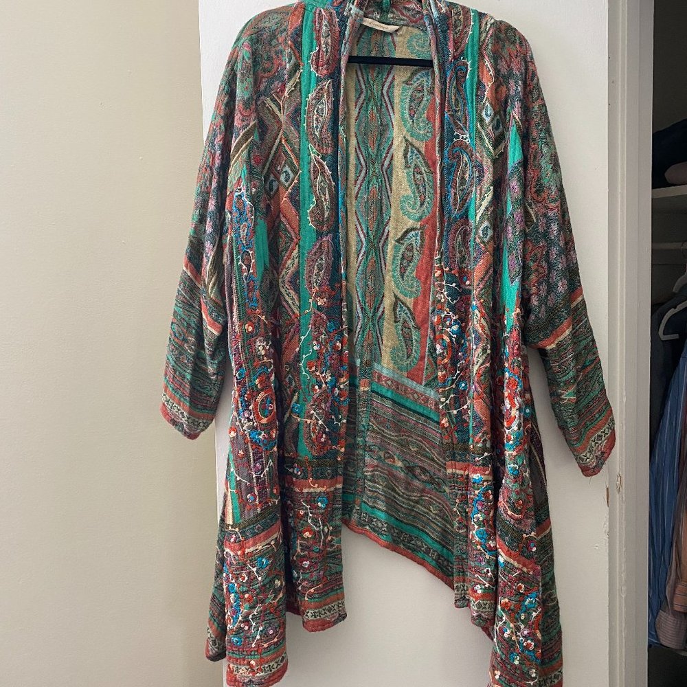 Soft Surroundings Multicolored Cardigan